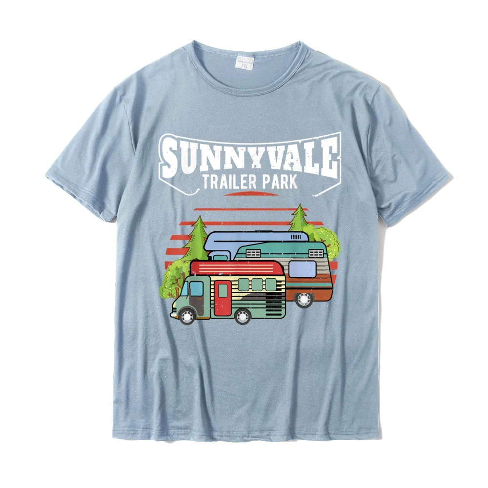 Fashionable Simple Style Fall All Cotton O Neck Mens Tops T Shirt Personalized Tops T Shirt Hot Sale Short Sleeve Top T-shirts Funny T-Shirt Trailer Park Sunnyvale Lovers T-Shirt T-Shirt__20265 light