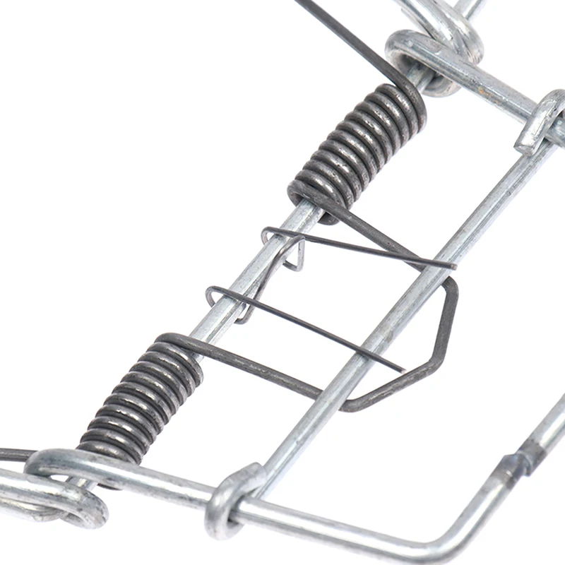 VGECEE 2 Pcs Piège à Rat à Ressort, Piege à Souris Intérieur 15.3x7.1x6 Cm, Attrape Rat En Métal, Cage Souris Sans Cruauté, Petite Cage Attrape Pour Fouine, Pour Garage Grenier Maison Cuisine