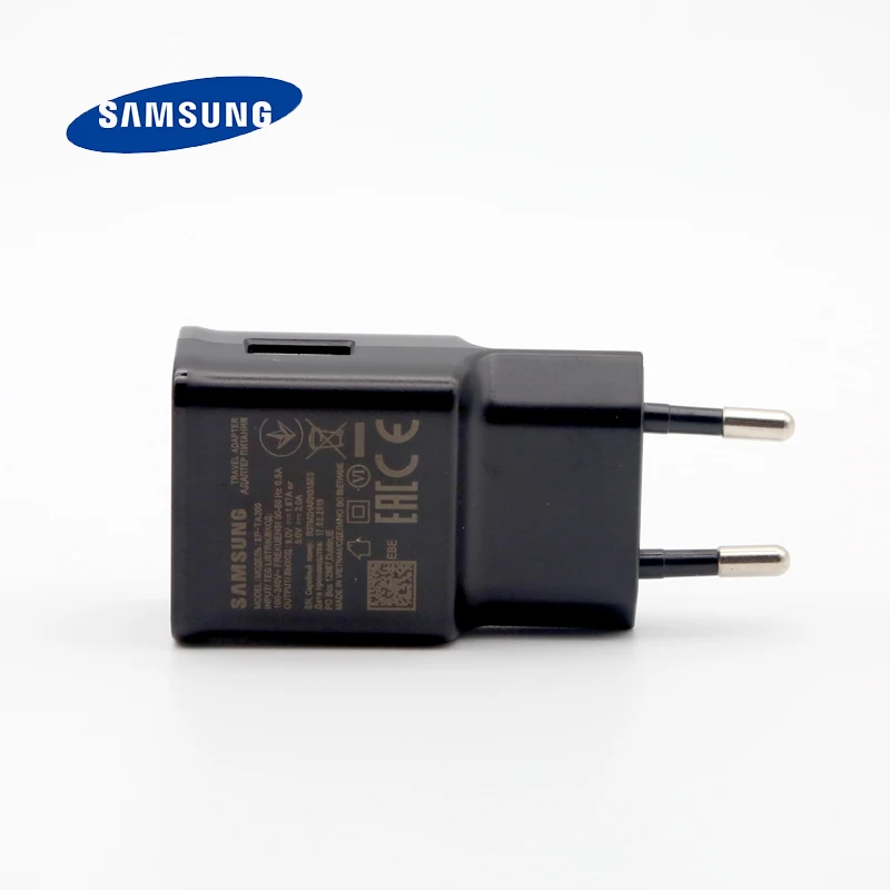 Оригинальное Адаптивное быстрое зарядное устройство samsung для Galaxy s10 s10e S8 S9 Plus Note 8 9 A3 A5 A7 USB настенный адаптер для быстрой зарядки