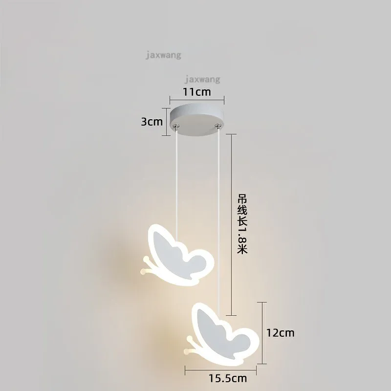 Светодиодный подвесной светильник в современном стиле, креативный скандинавский Macaron светодиодный светильник для столовой, люстры для девочек, подвесные потолочные светильники для спальни - Цвет корпуса: A  white 15.5cm