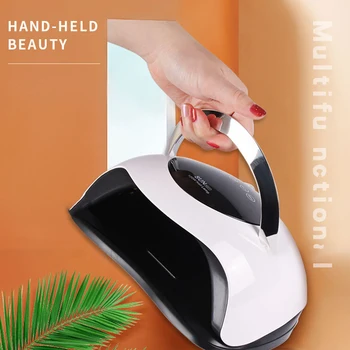 

120W UV LED Nail Lamp Nail Gel Polish Dryer 4 Timer Setting Auto Sensor Nails Art Machine