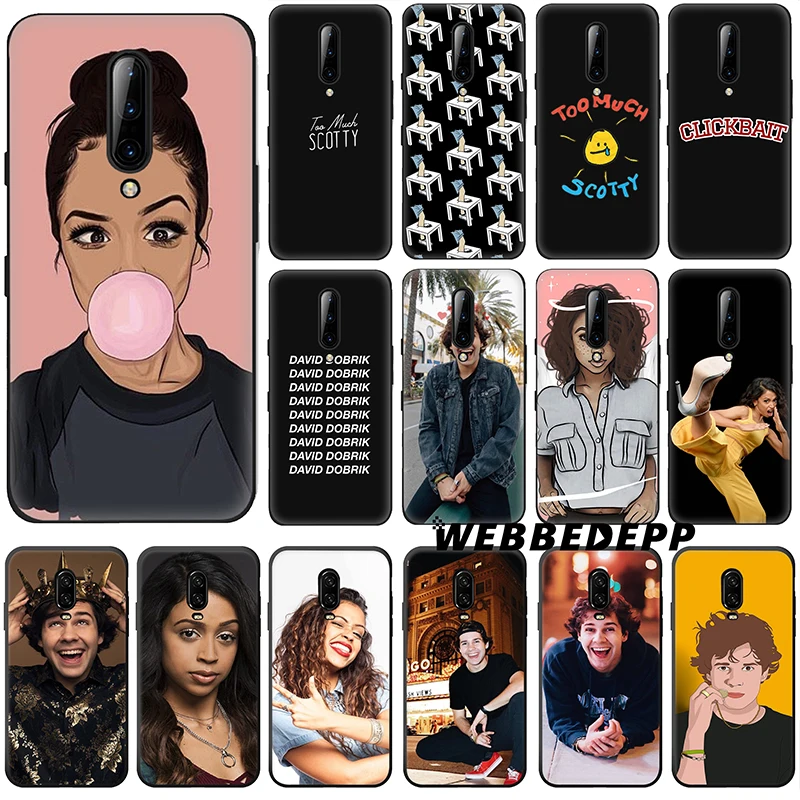 Liza Koshy David Dobrik Soft Silicone Case for Oneplus One Plus 7 Pro 6t 6 5t 5 A5000 Phone Cover |