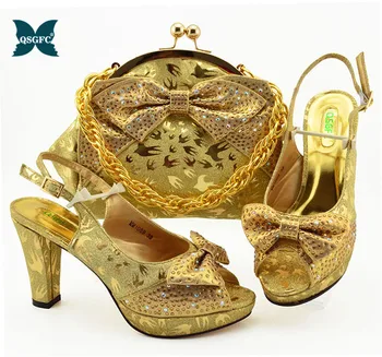 

Italian design Shoes with Matching Bags African Shoes and Matching Bags Italian Nigerian Women Super high heel
