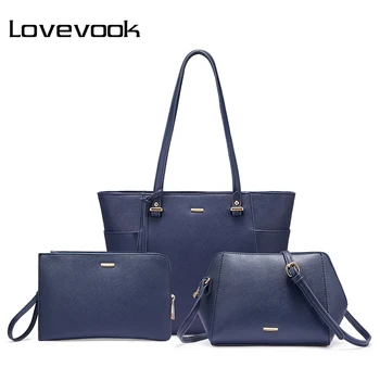 

Realer bag set women bag handbags female shoulder crossbody bags messenger bags for girls ladies 2020 PU leatherfashion