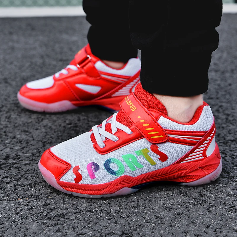 Boys Girls Table Tennis Training Shoes Kids Volleyball Badminton