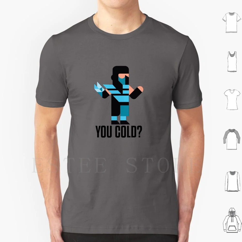 Freddo? T Shirt Cotton Men Diy Print Cold Sub Zero Subzero Chill Mortal Mortal Kombat Fight Fatality Game Videogioco Mortal