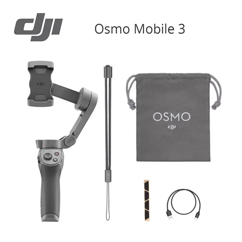 DJI Osmo Mobile 3 Combo складной карданный спортивный режим Быстрый рулон управление жестами ActiveTrack 3,0 Osmo Mobile 3 в