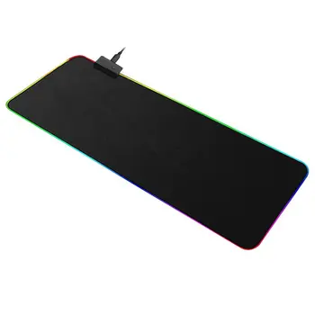 

Colorful Symphony Glowing Mouse Pad Gaming Mouse Pad Soft Non-Slip Rubber Base Mouse Mat for Laptop Computer Games