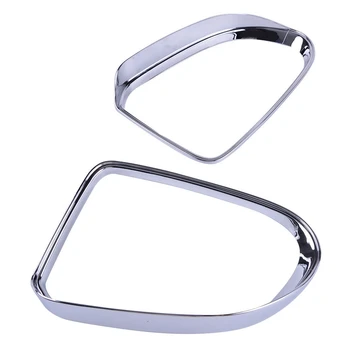 

for Hyundai Santa Fe 2019 2020 Car Rearview Mirror Rain Eyebrow Cover Trim Stickers Moulding Accessories ABS Chrome