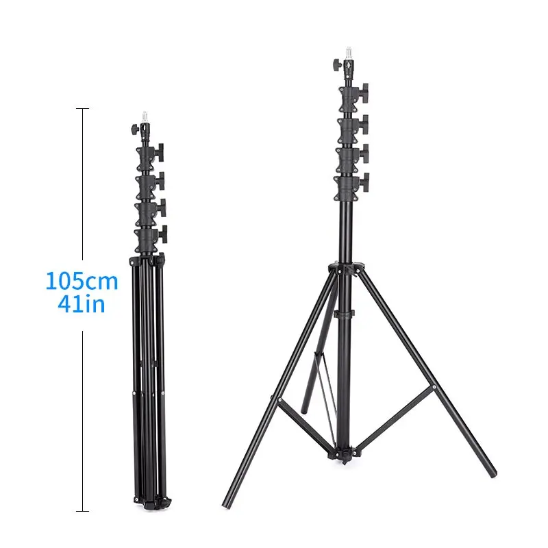 Tripé Dobrável Suporte de Luz Softbox para Estúdio Fotográfico Iluminação Flash Guarda-chuvas Refletor 5kg 450cm - Image 4
