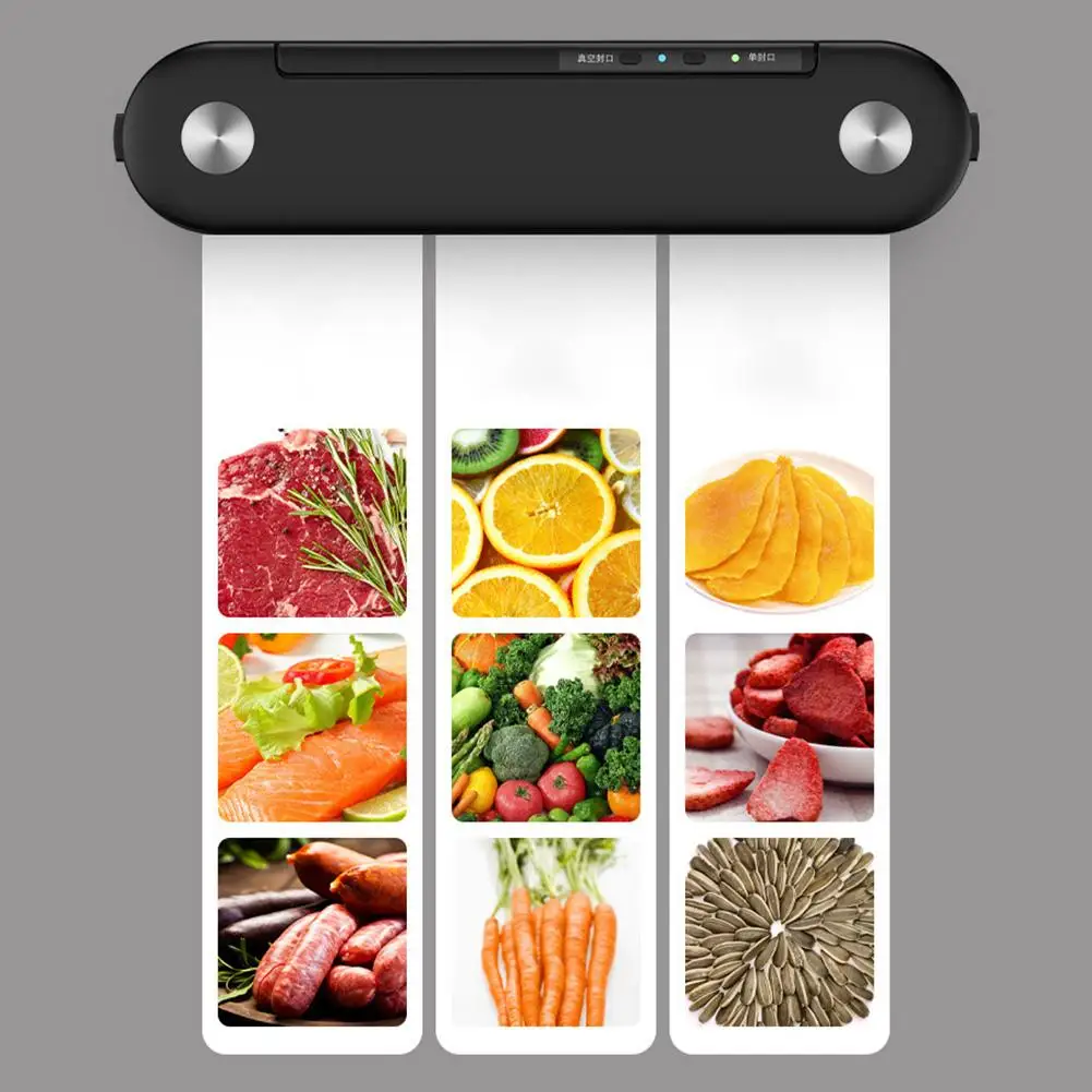 

Automatic Mini Food Vacuum Sealing Packing Machine Household Vacuum Food Sealers Suitable for Air Valve Self Sealing Bag