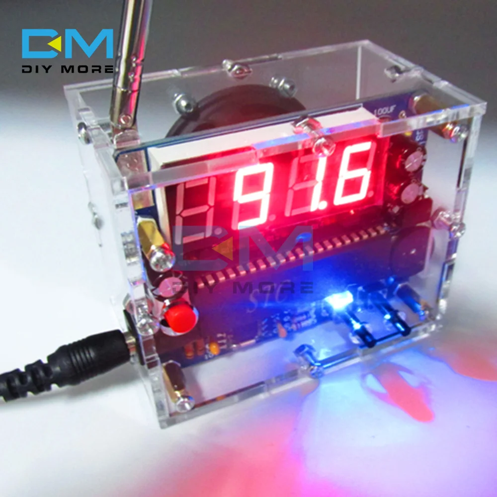 TEA5767DigitalRadioDIYKit87MHZ108MHZMiniFMRadioReceiverDC5V