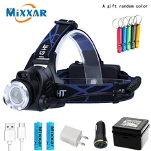 Светодиодный налобный фонарь с высоким люменом, масштабируемый, дропшиппинг, фара, водонепроницаемый Головной фонарь, фонарик, налобный фонарь, лампа для рыбалки, охоты, кемпинга