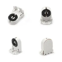 ForT8 G13 Светодиодная лампа на кронштейне T8 люминесцентный светильник цоколь лампы 1 шт. пластиковый держатель для AC100-250V