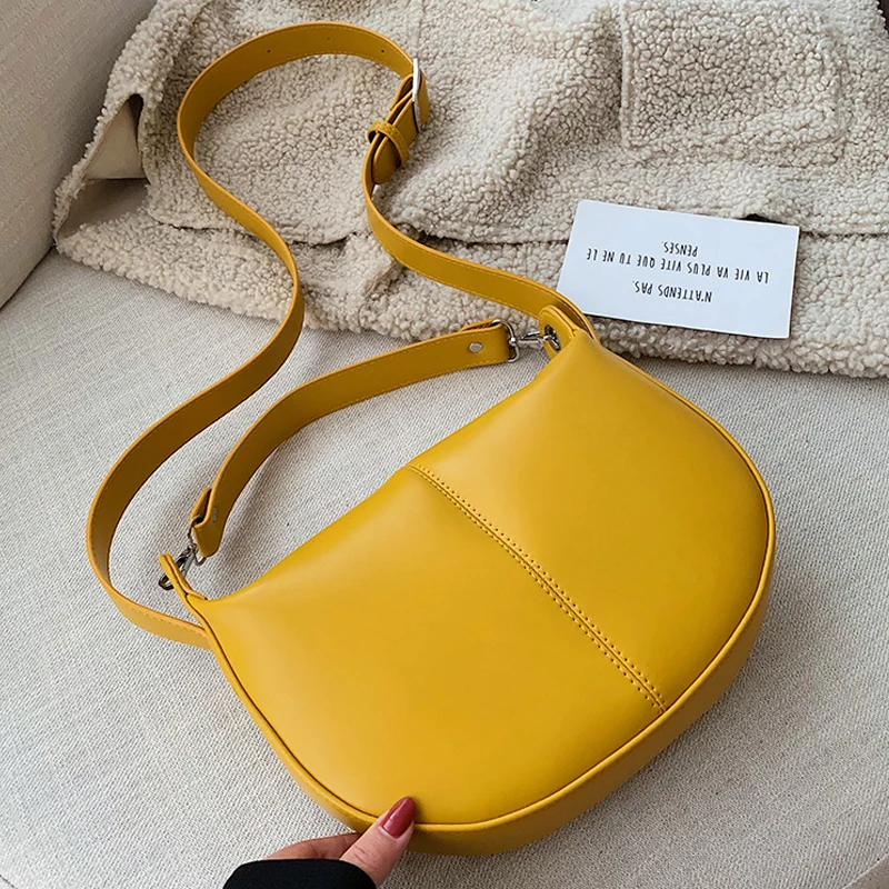 

MONNET CAUTHY Fashion New Bags for Women Concise Leisure Zipper Soft PU Handbags Solid Color Yellow Blue Red Black Mama Totes