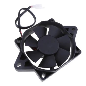 

Universal Motorbike ATV Dirt Bike Cooler Electric Radiator Cooling Fan Black