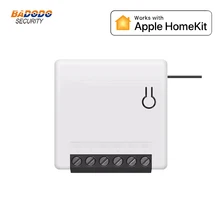 Двухполосный умный релейный модуль, совместимый с Apple HomeKit для управления умным домашним светильник