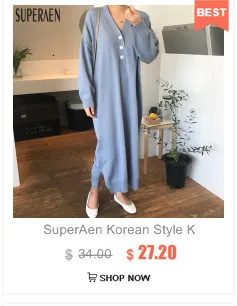 SuperAen, корейский стиль, большие размеры, женские длинные рубашки, хлопок, модные повседневные женские блузки, хлопок и лен, в полоску, новинка