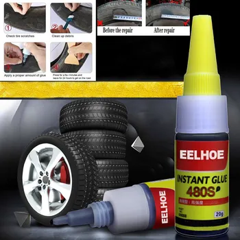 

Auto Universal 20g Car Wheel Tire Tool Tyre Sealer Protection Puncture Sealant Glue for Bike Car Tire Patch Repair Car Styling