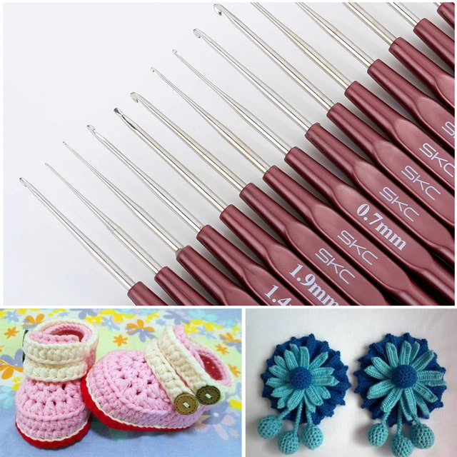 4 Sizes Crochet Hooks Yarn knitting Needles 1.5mm - 3mm Sewing Craft DIY  Tools