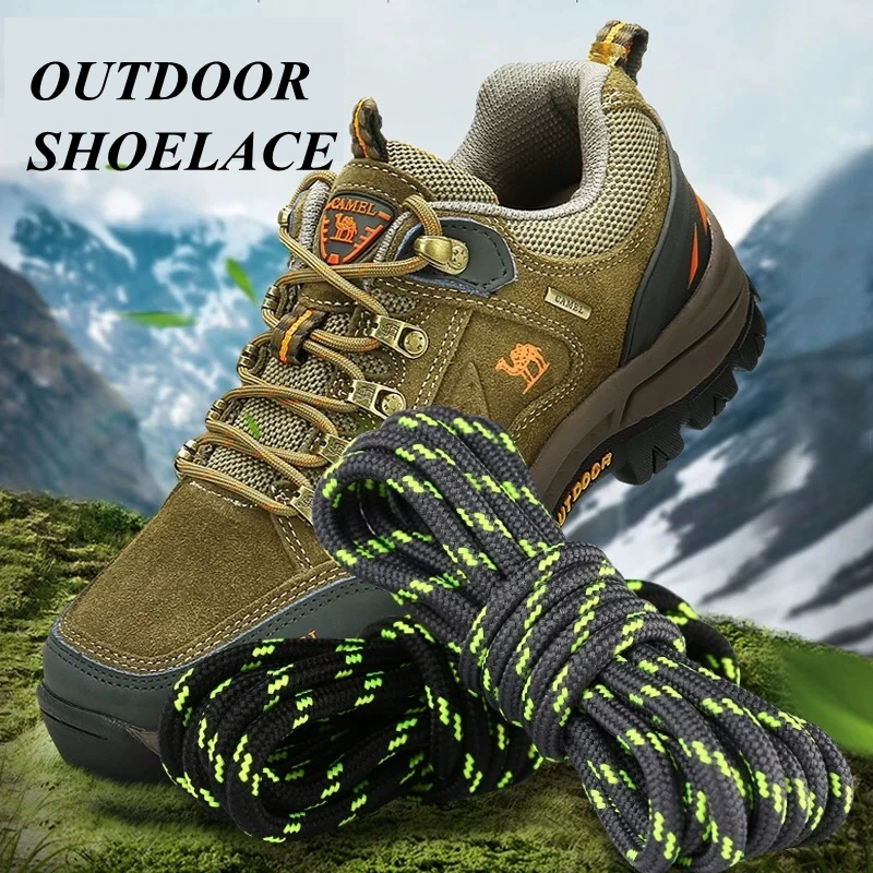 1 Pair High Density Weaving Shoe Laces Round Fine Texture Shoelaces Outdoor Leisure Sneakers Boot Shoelace 100/120/140/160CM