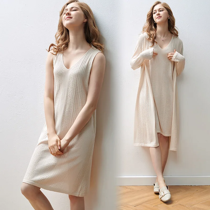 

2020 Spring Summer New Style Solid Color Origional Korean-style WOMEN'S Vest Thoracotomy Large Size Sunken Stripe Women's Knitte