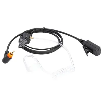 

2.5mm Gold-plated Plug Air Acoustic Tube Headset Mic for Motorola Radio SL1M SL1K SL300 SL7500 Walkie Talkie Accessories