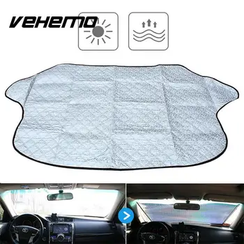 

Vehemo 147*110 Windshield Windshield Sunshade SUV Auto Sun Visor Durable Car SunShade Vehicle Foldable Solar Protection