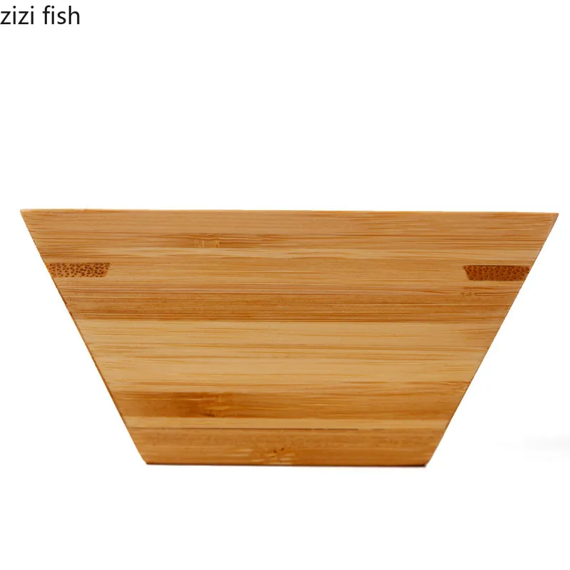 Candy Bowl Dessert Tray Small Bowl Rice Bowl Bamboo Rice Bowl Snack Plate Creative Kitchen Dried Fruit Dish Collection Box