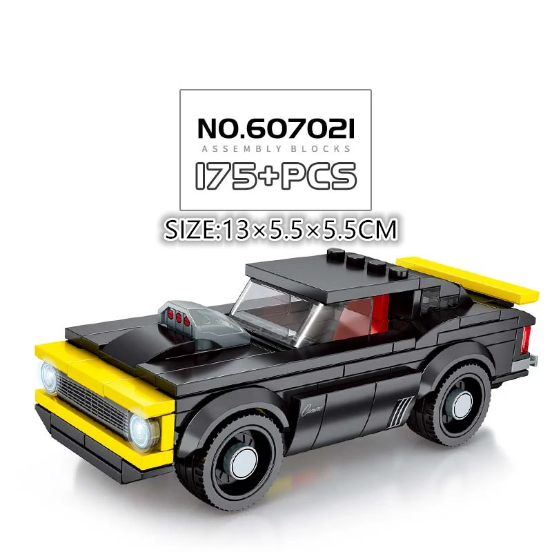 Speed Champions Technic City Assemble autos model Building Blocks supercar city Racing Car Bricks Toys for Children small bricks