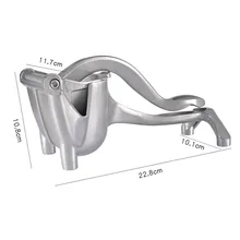 Мини ручная соковыжималка для лимона, алюминиевый сплав, соковыжималка для свежих фруктов, антикоррозионная ручная соковыжималка для фруктов, кухонные инструменты