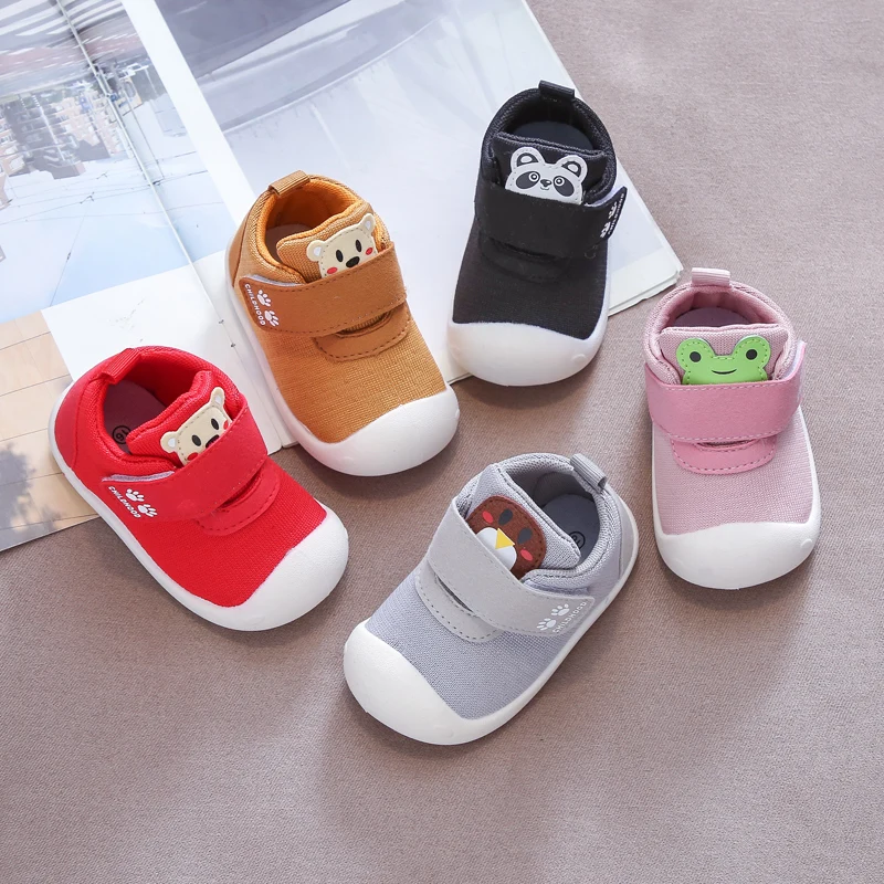 Toddler Shoes First-Walkers Girls Infant Baby Boys Cartoon Non-Slip Soft-Bottom Autumn