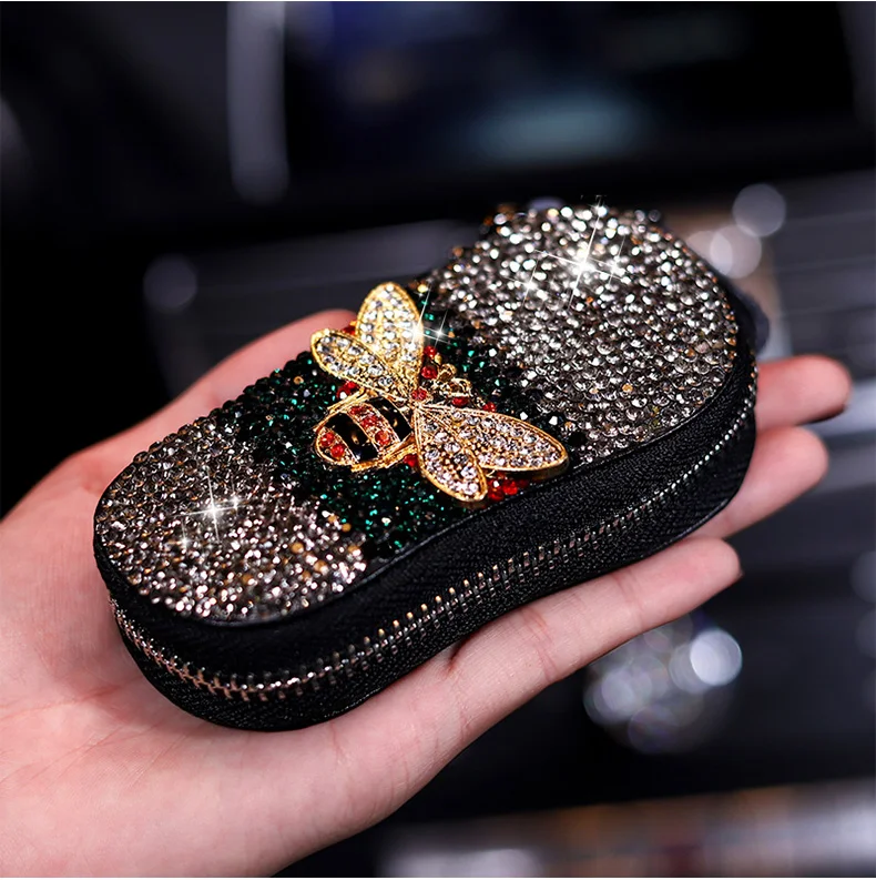 Bling машина использовать коробка ткани высокого класса полный бриллианты бумажное полотенце чехол для интерьерный Декор Аксессуары - Название цвета: 3