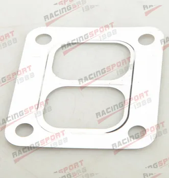 

304 Stainless Steel T4 T04 Turbo Divided Inlet Gasket For 4 Bolt Flange