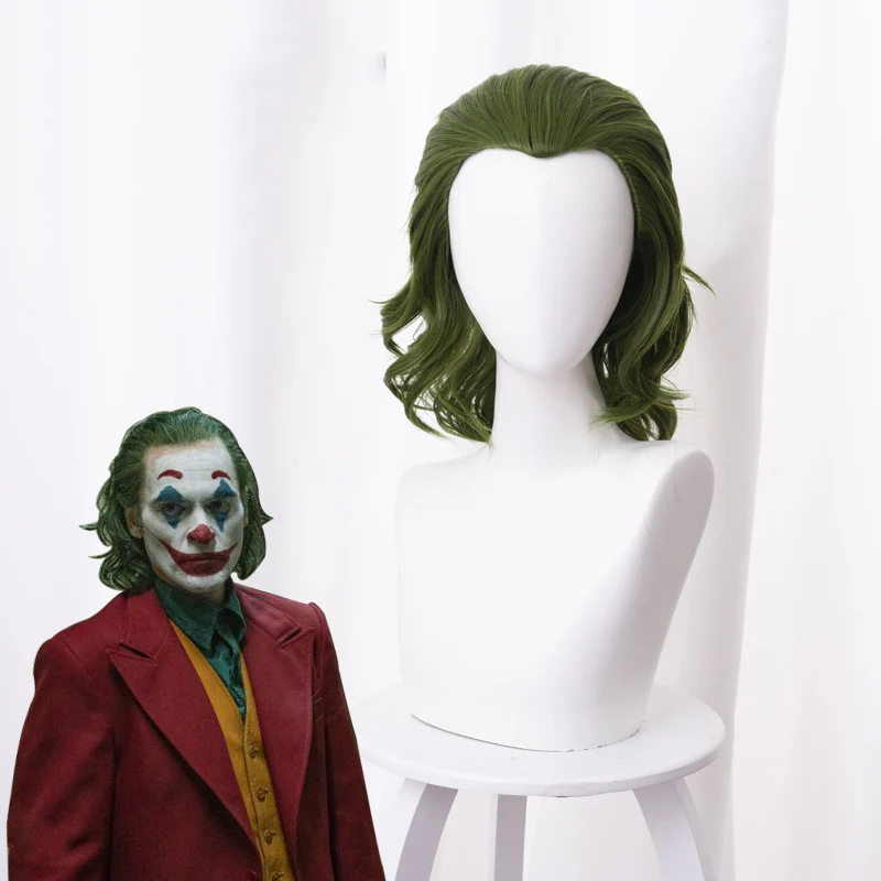 (В наличии) джокер фильм Pennywise Хоакин Феникс Артура Флек клоун Бэтмен Джокер парик