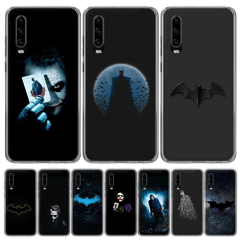 Телефонный чехол с Бэтменом джокером темным рыцаря для Huawei P40 P30 P20 P10 Mate 10 20 30 Lite Pro P