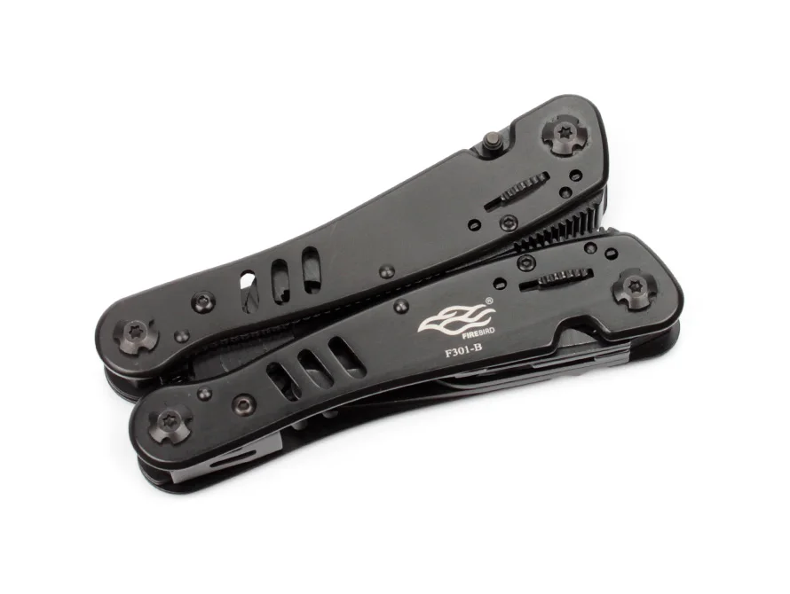Ganzo G301B многофункциональные черные карманные плоскогубцы портативные складные