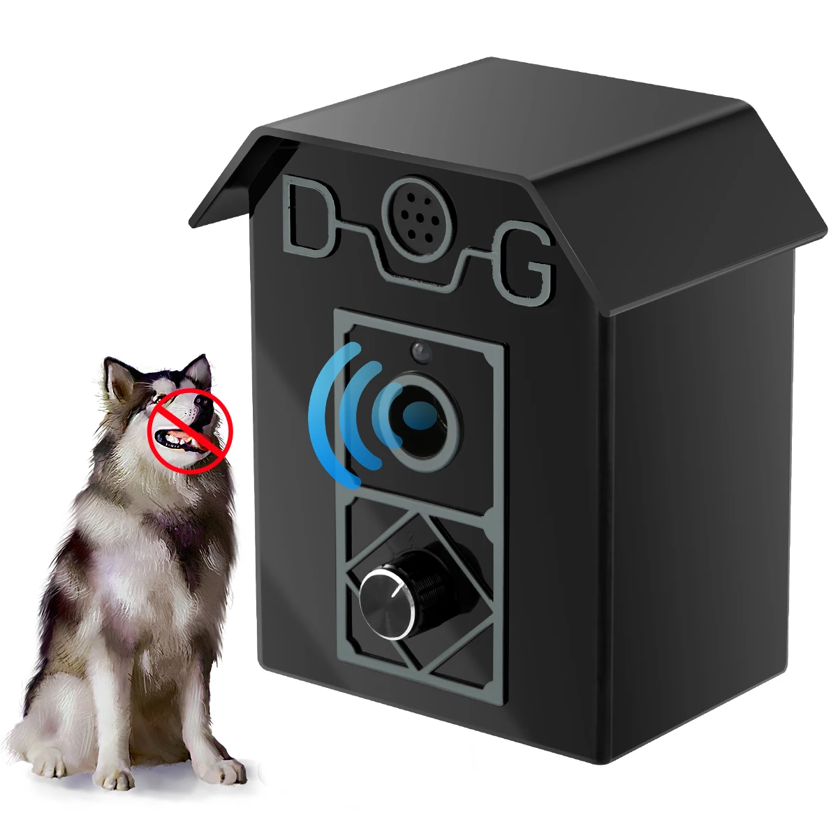 Отпугиватель собак для домашних животных, ультразвуковое анти-лающее устройство, наружное водонепроницаемое устройство для контроля коры для собак