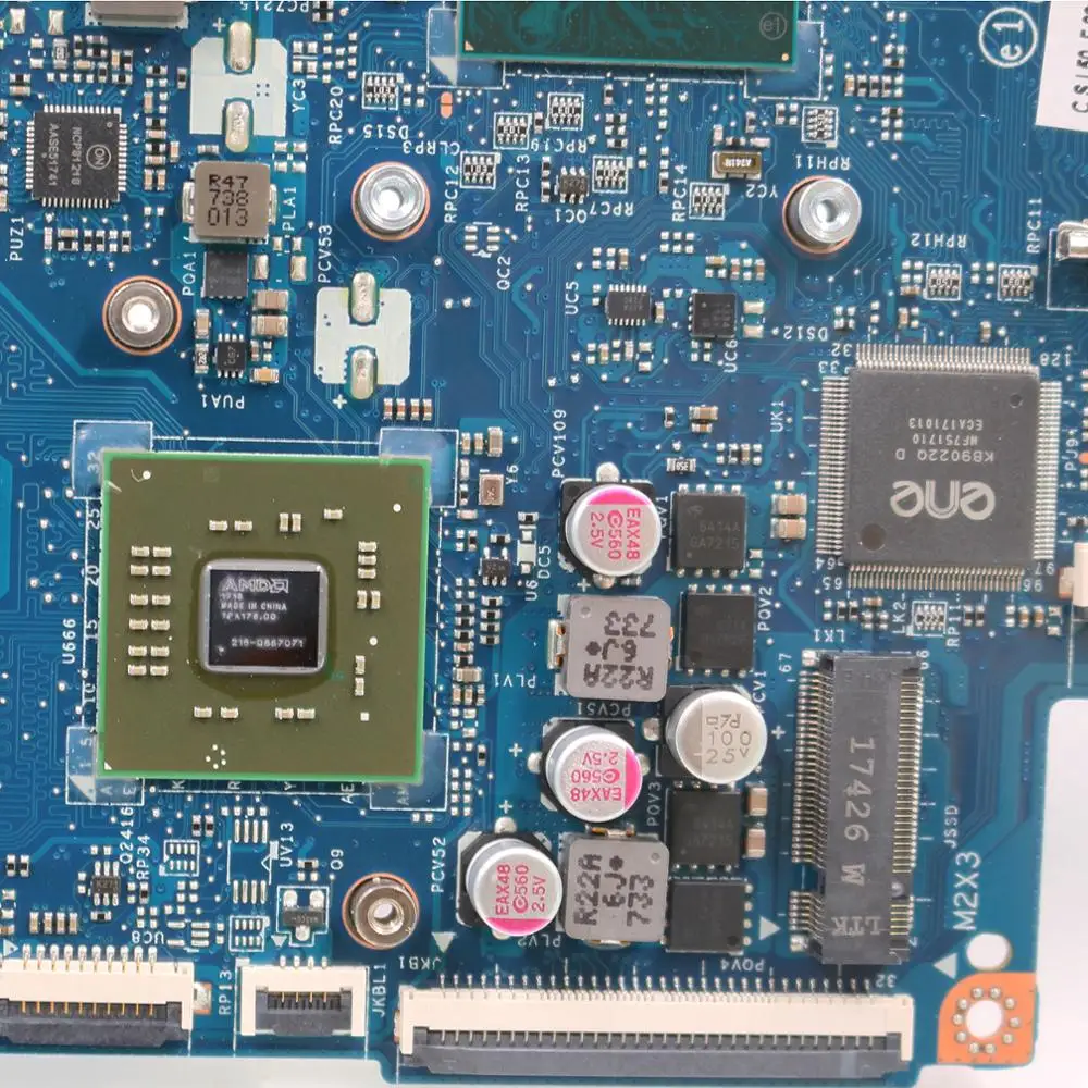 Для hp 250 G6 15-BS Материнская плата ноутбука 924755-001 924755-501 924755-601 LA-E791P с SR2UW i3-6006u DDR4 тестирование Быстрая