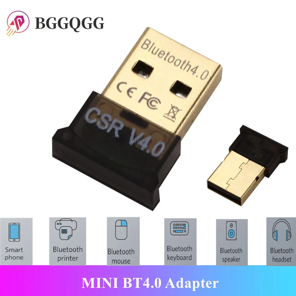 Беспроводной USB 4 0 Мини Bluetooth 8/10 CSR4.0 адаптер для Windows xp/7/ПК ноутбука приемник