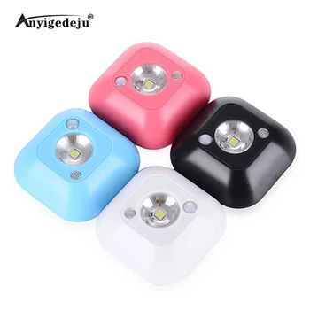 

LED Sensor Induction Cabinet Stair Light PIR Infrared Motion Sensor Lamp Magnetic Infrared bedroom Wall wardrobe led Night Light