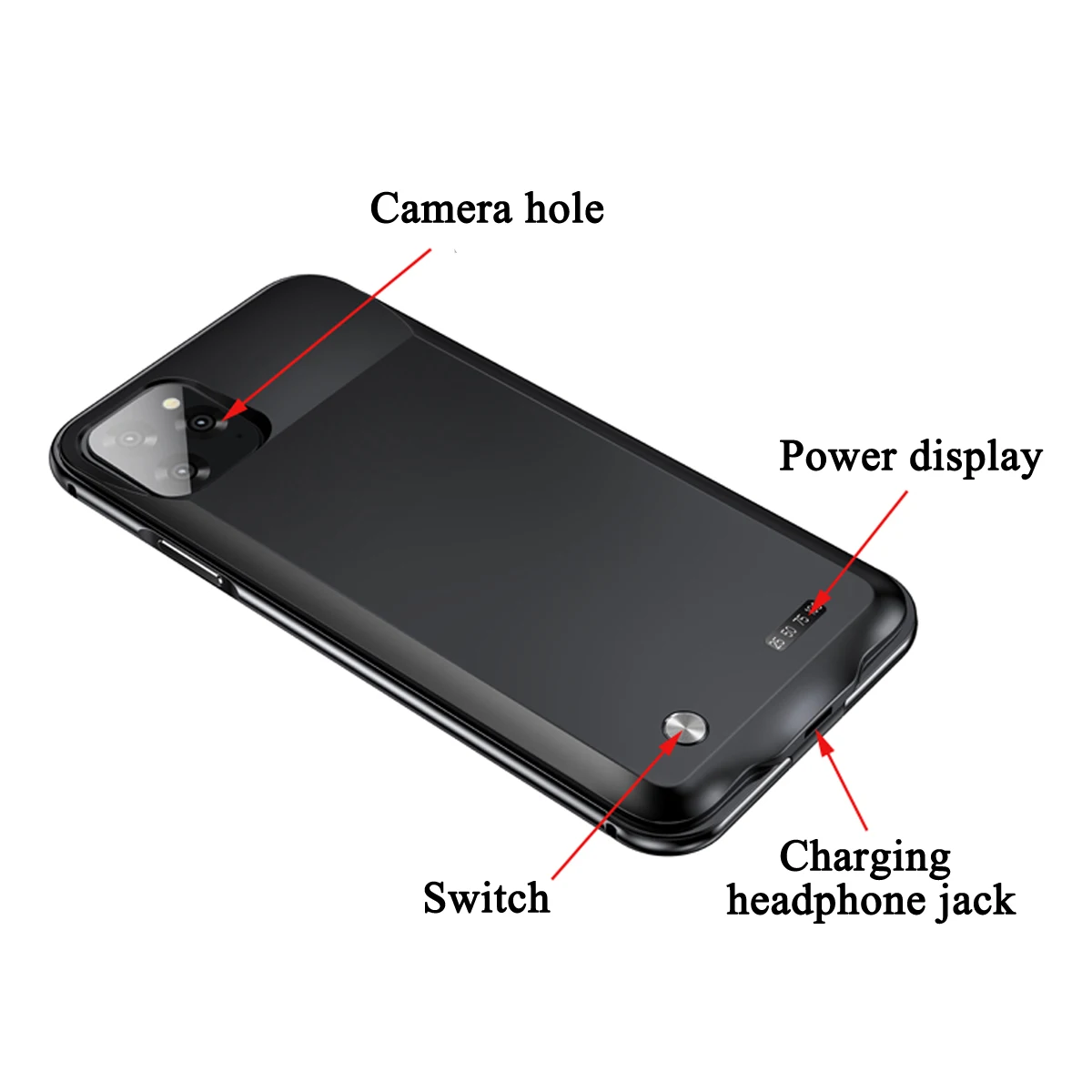 LEORY для iPhone 11 6,1 ''/11pro max 6,5''/11pro 5,8 ''5000 mAh тонкое зарядное устройство для телефона чехол-аккумулятор power Bank чехол