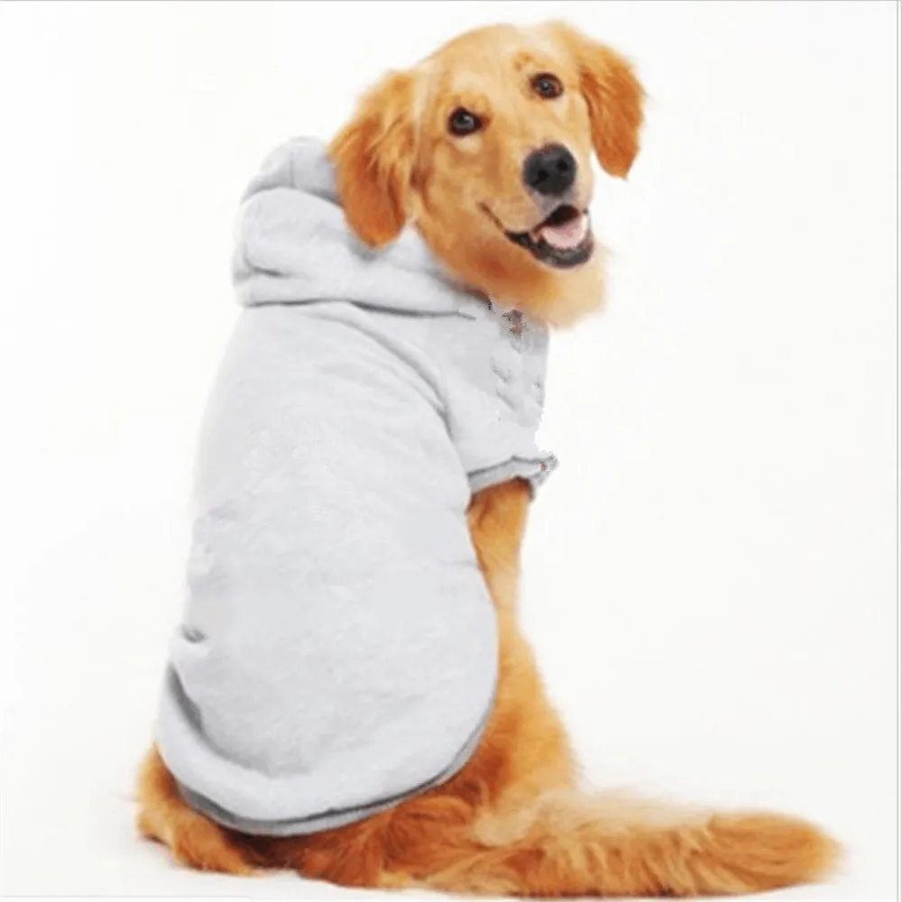 Зимняя теплая одежда для больших собак, пальто для домашних животных, мягкая одежда для больших собак, 5 цветов, размер: 3XL-7XL
