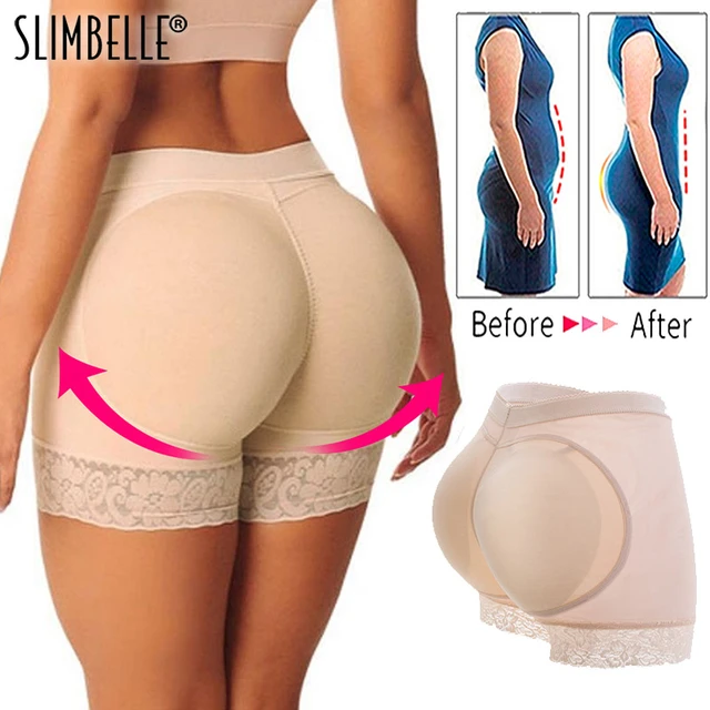 Women's Seamless Butt Lifter Padded Shapewear Lace Panties Butt Hip Enhancer  Shaper Underwear - Shapers - AliExpress