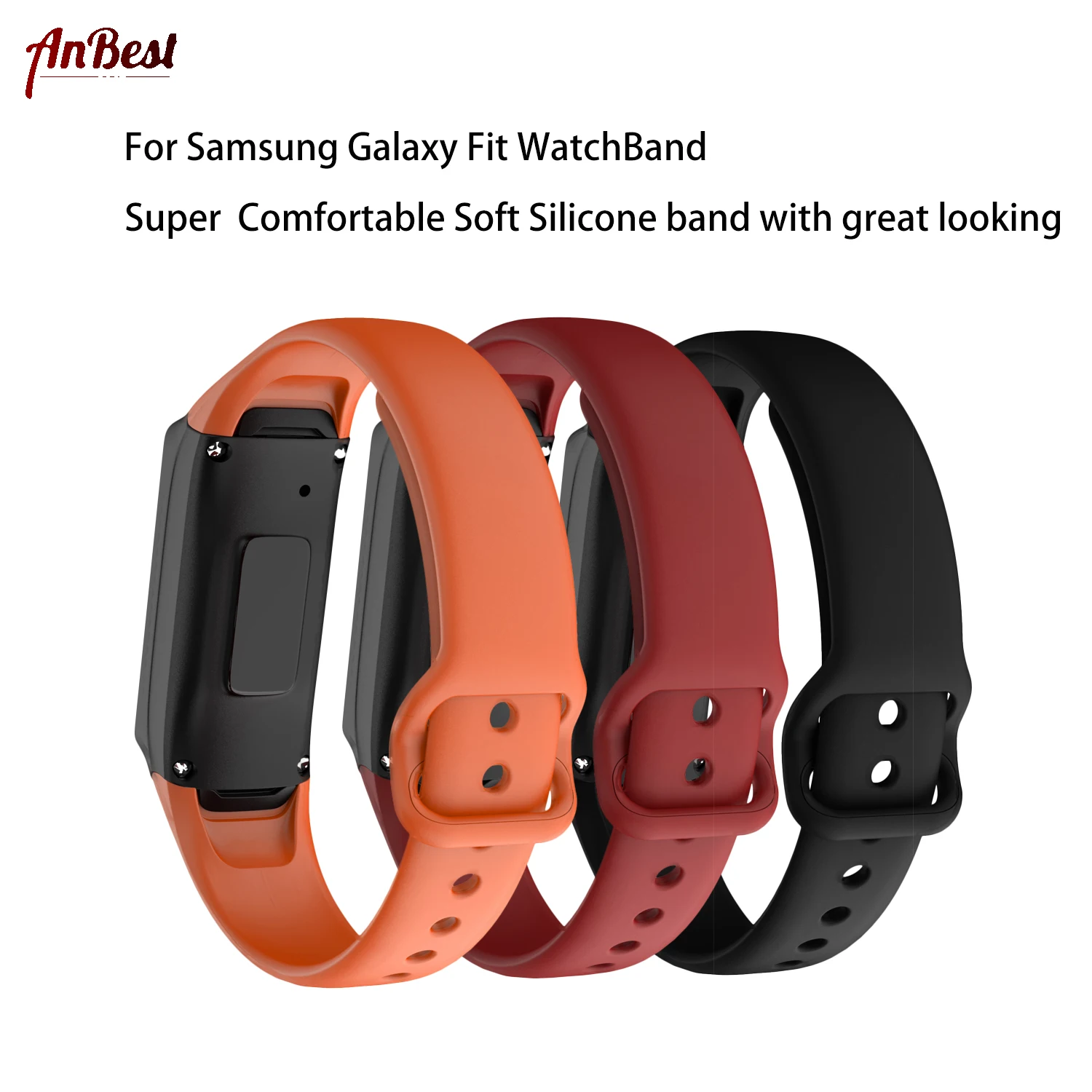 Мягкий силиконовый ремешок для часов Galaxy Fit спортивные браслеты из ТПУ сменные