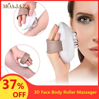 

3D Electric Face Massager Anti-Cellulite Full Body Roller Shaping Massager Handheld Back Stretcher Pain Relief Device Weight Los
