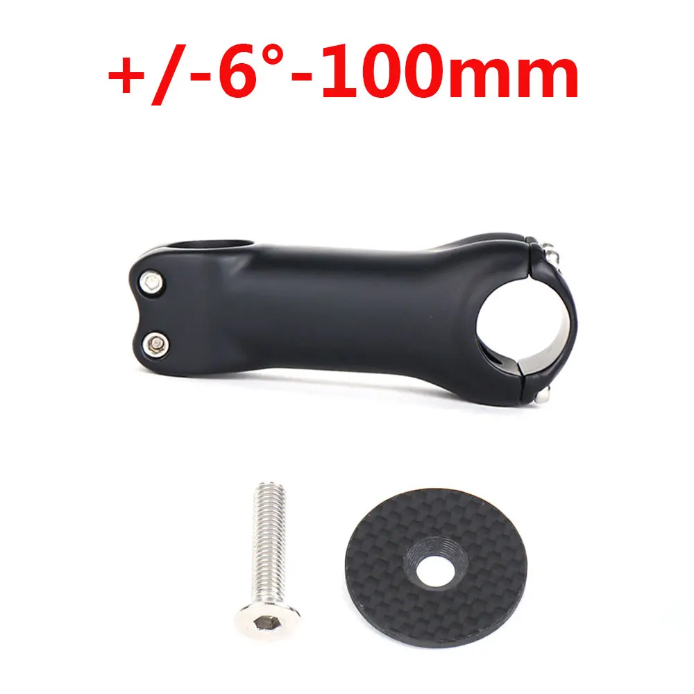 6 degree 100mm-2304 Велосипедный стержень ELITAONE из углеродного волокна для шоссейного велосипеда MTB углеродный стол 6 градусов 17 градусов 31,8 - Цвет: 6 degree 100mm-2304
