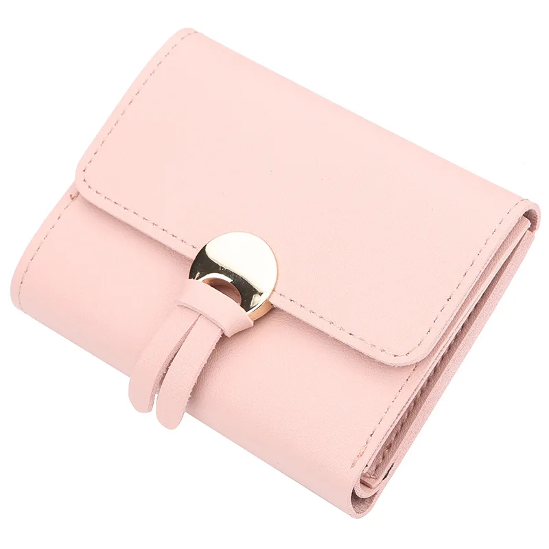 

Women New Tassel Wallet Hasp Design Short Tri-fold Simple Brief Fashion Femme Wallet Purse Bill Moeny Photo Slots Cards Holders