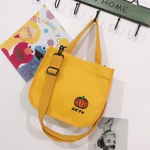 Женская сумка стильный модный рюкзак из холщовой ткани с принтом женская сумка на плечо Harajuku в японском стиле милая сумка для девочек