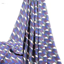 Индивидуальные Off-the-shelf тканые геометрические Коро марли Весна и лето модное платье пальто модная ткань оптом